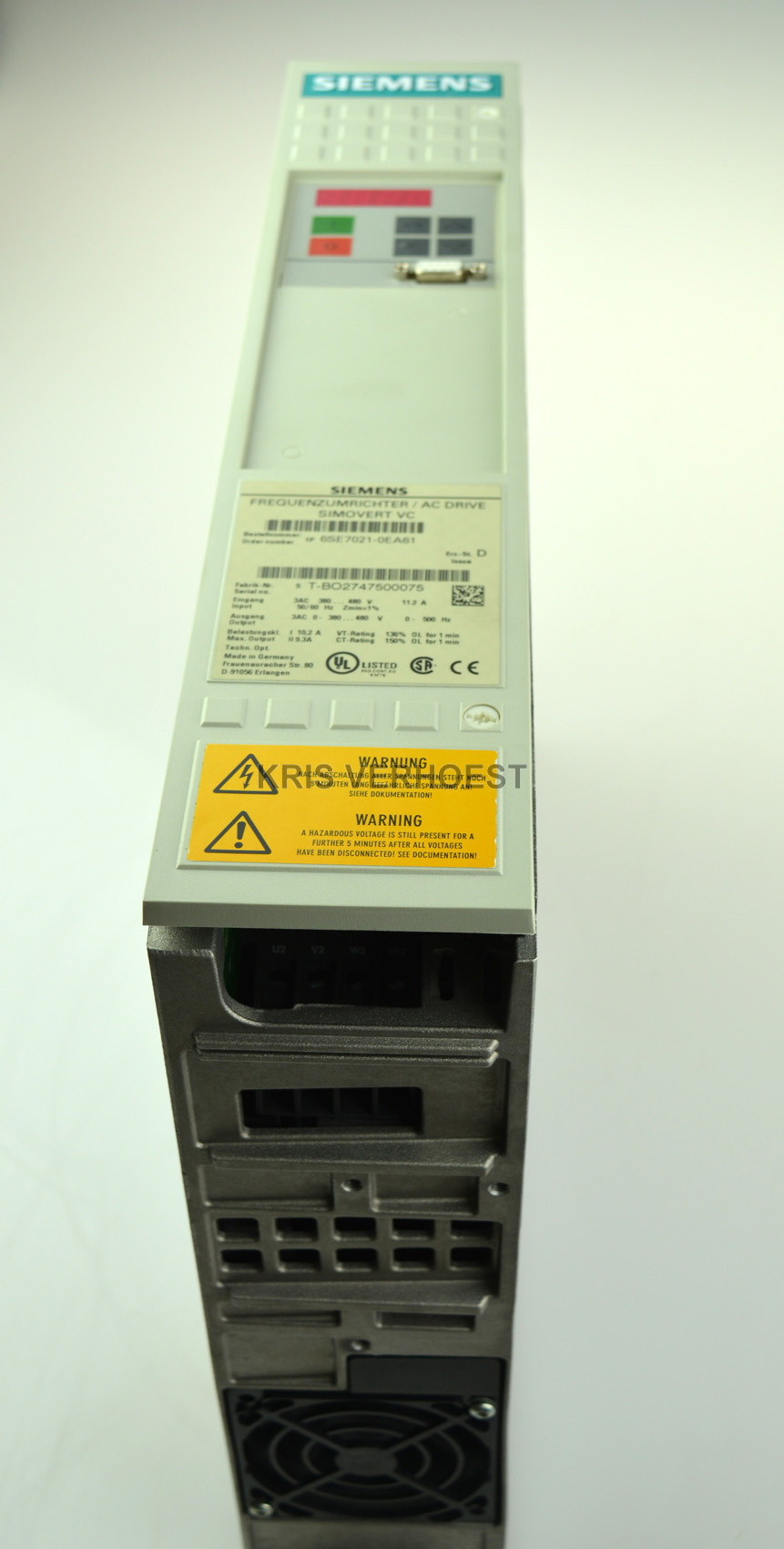 Siemens 6SE7021-0EA61 (without CUVC) (NEW)