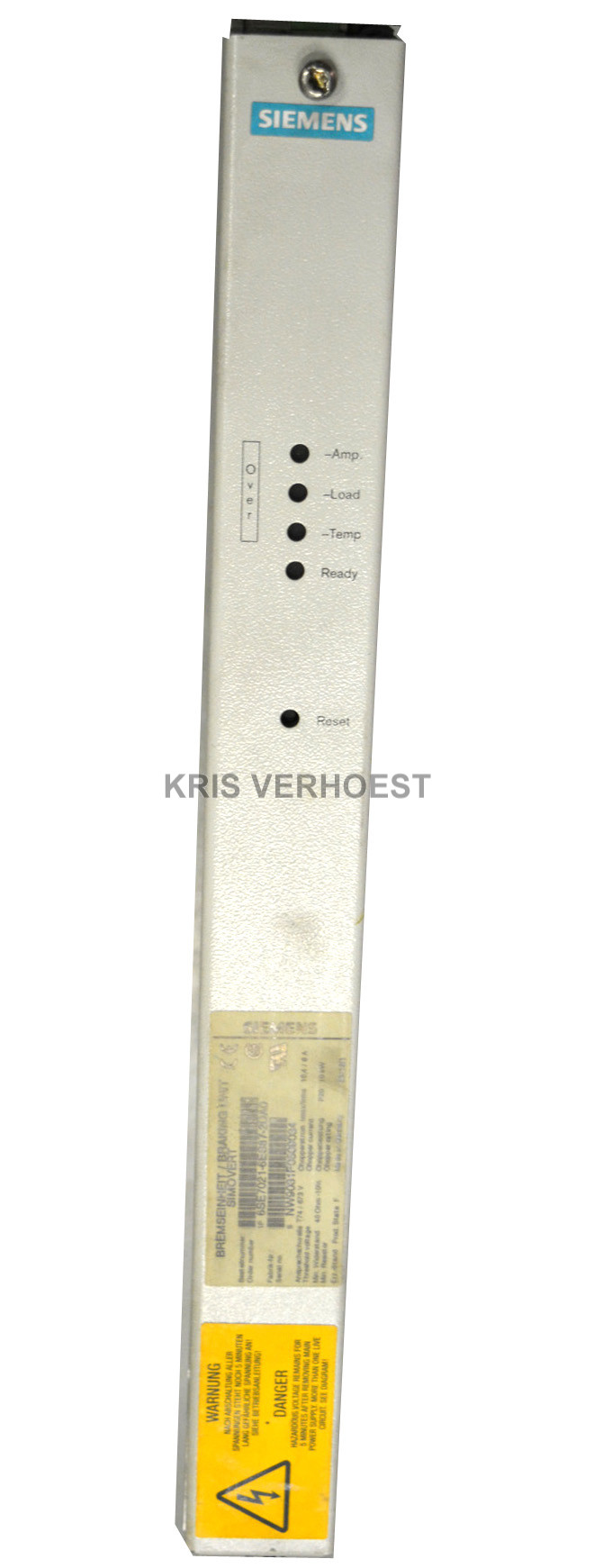 Siemens 6SE7021-6ES87-2DA0 (NEW)
