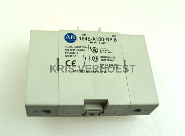 Allen-Bradley 194E-A100-NP (NEW)