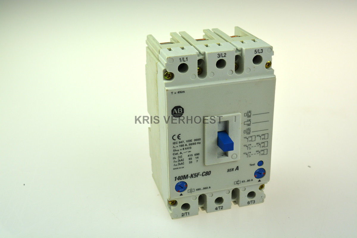 Allen-Bradley 140M-K5F-C80 (USED)