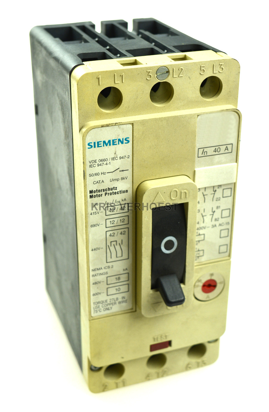 Siemens 3VF1231-1DG11-0AA0 (USED)