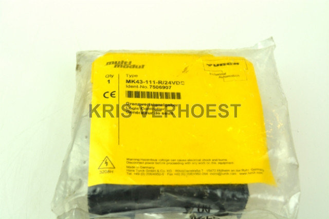 Turck MK43-111-R/24VDC (NEW)