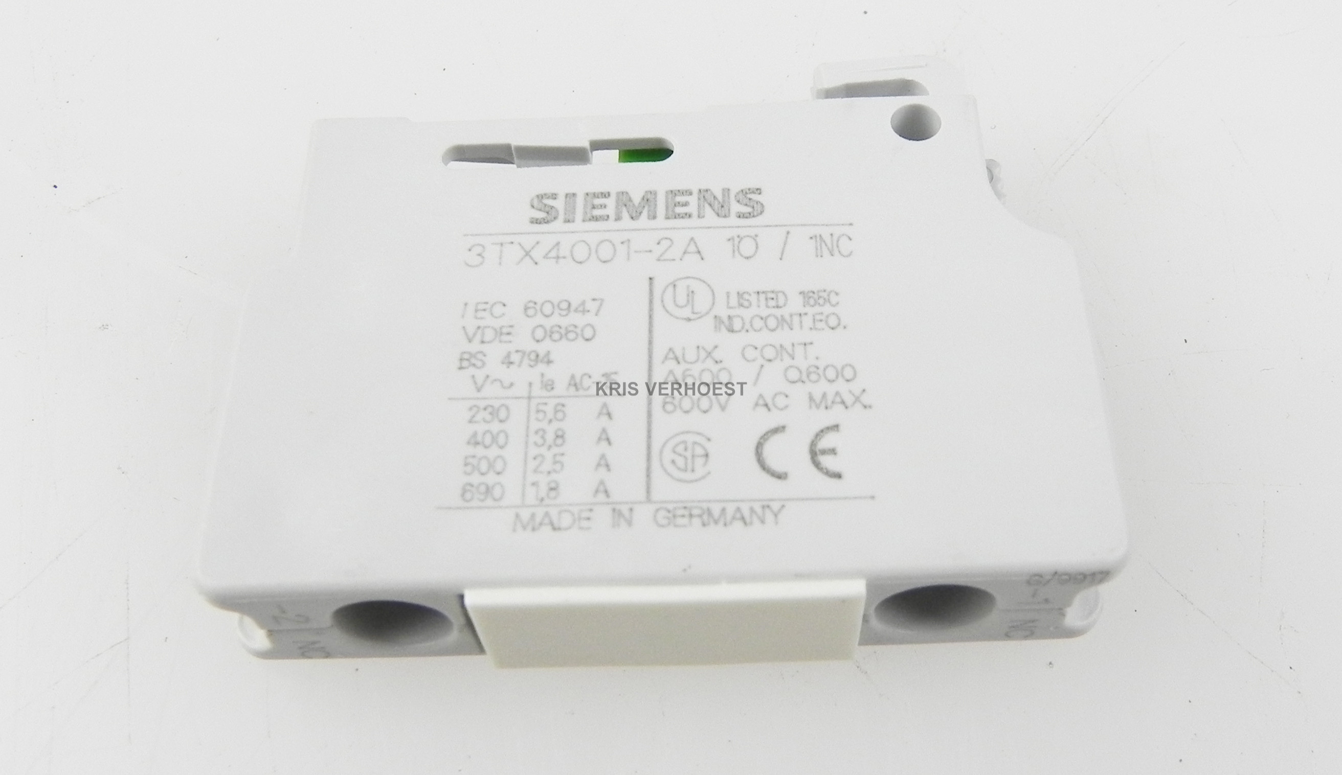 Siemens 3TX4001-2A (NEW)
