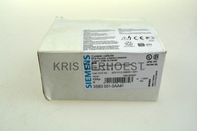 Siemens 3SB3001-0AA41 (price/5pcs) (NEW)