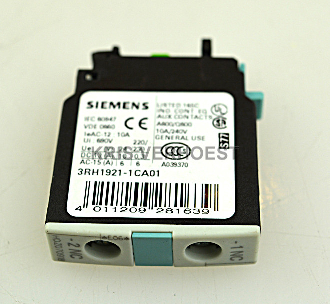 Siemens 3RH1921-1CA01 (USED)