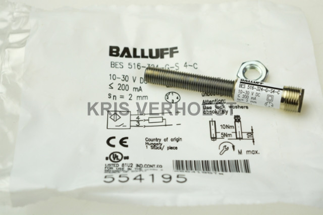 Balluff BES516-324-G-S4-C (NEW)