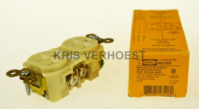 Hubbell HBL5262I (NEW)