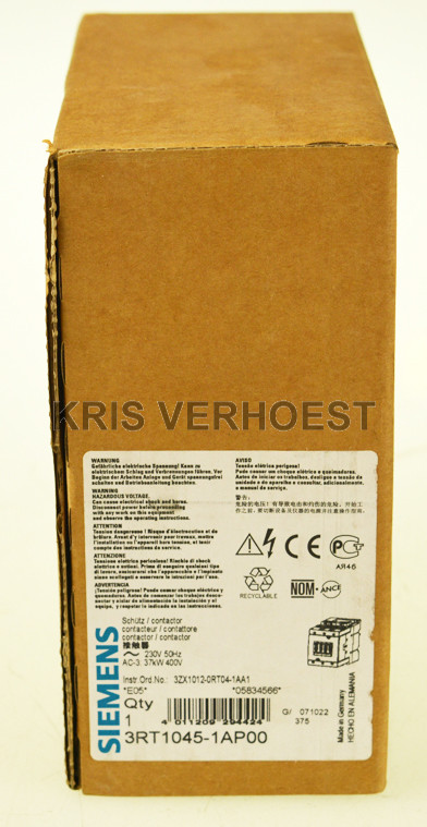 Siemens 3RT1045-1AP00 (USED)