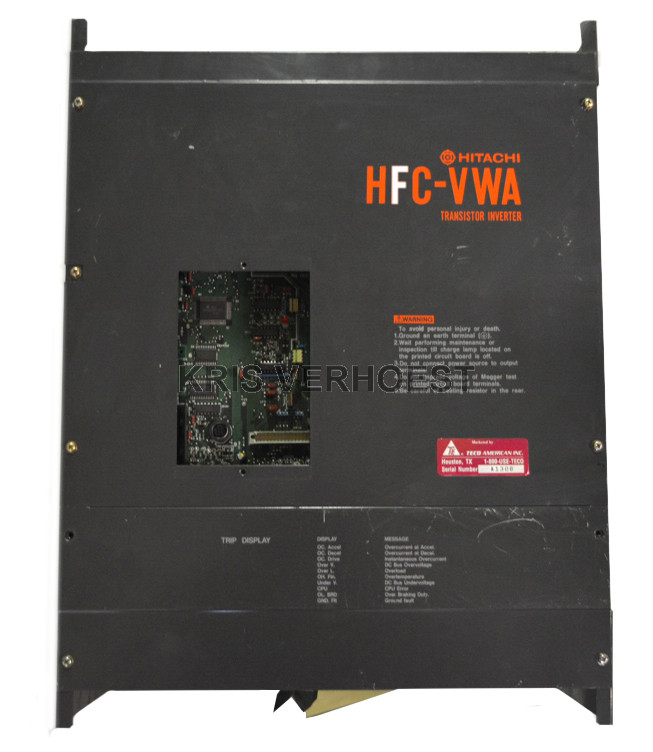 Hitachi HFC-VWA33HFU (USED)