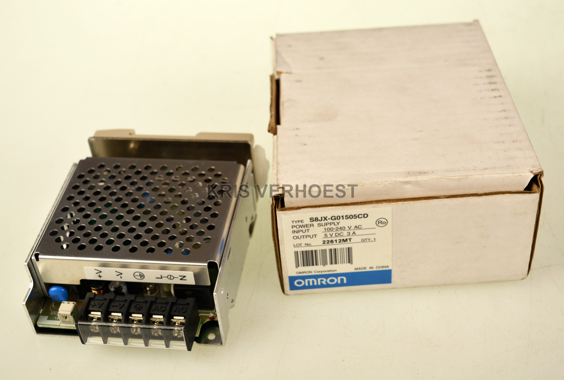 Omron S8JX-G01505CD (USED)
