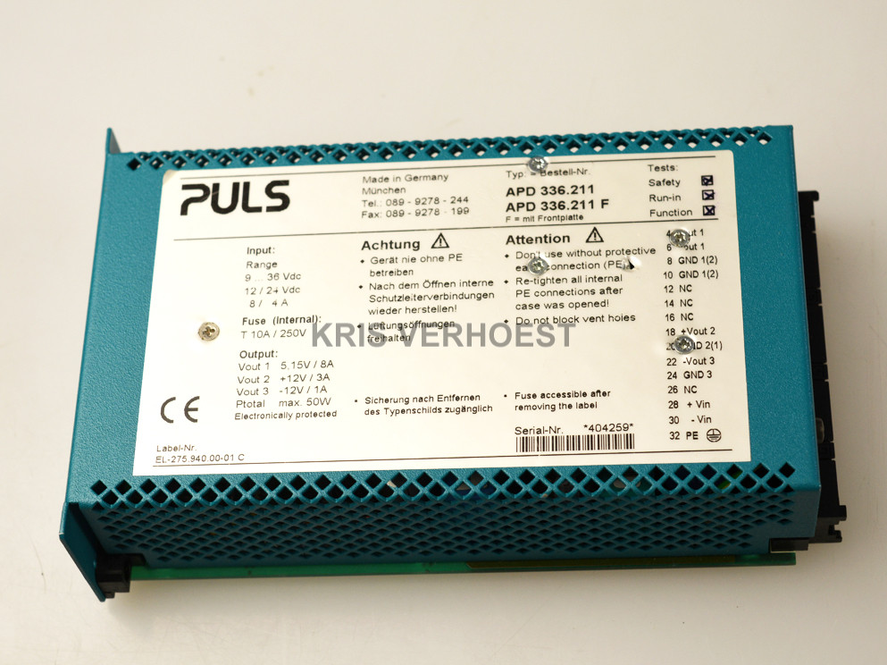Puls APD 336.211 F (USED)