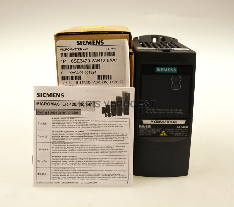 Siemens 6SE6420-2AB12-5AA1 (USED)