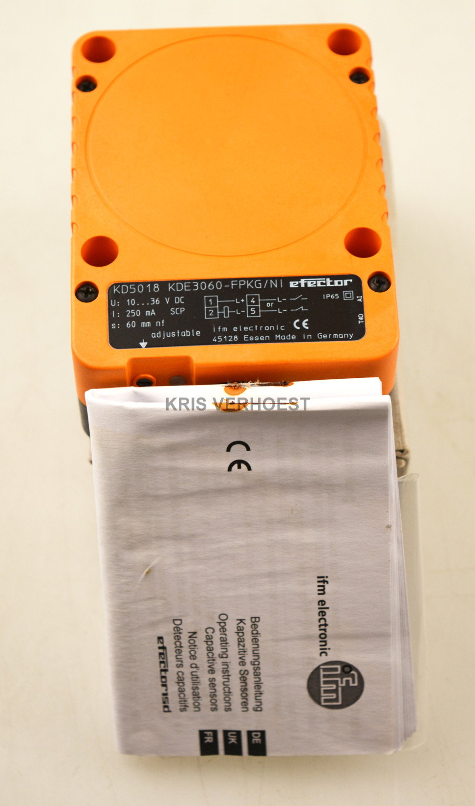 IFM electronic KDE3060-FPKG/NI (NEW)