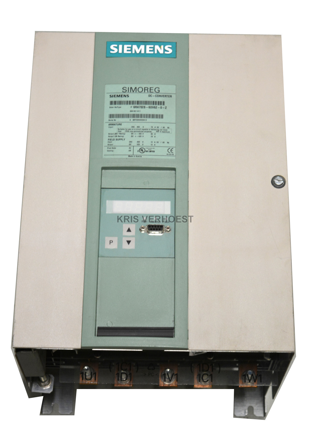 Siemens 6RA7028-6DV62-0-Z (Z=G94+K01+K11) (USED)