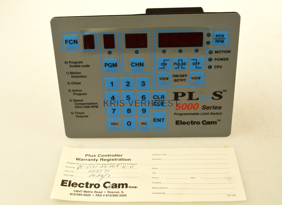 Electro Cam PS-5121-24-M09-H-U (USED)