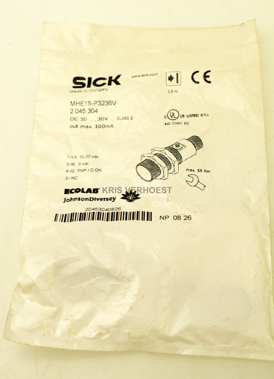 Sick 2045304 (NEW)