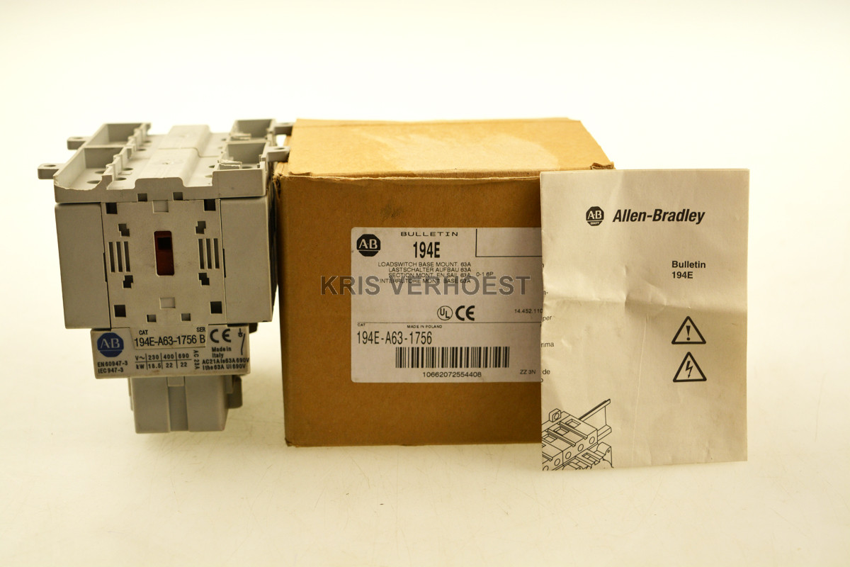 Allen-Bradley 194E-A63-1756 (USED)