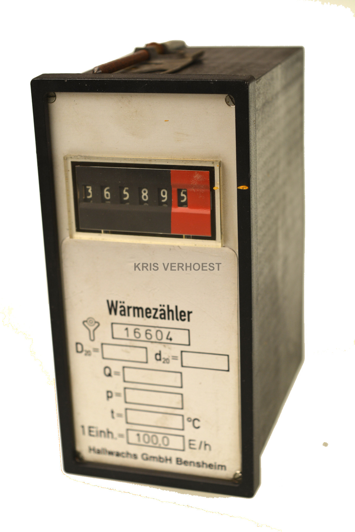 Hallwachs GmbH Bensheim 16604 (USED)