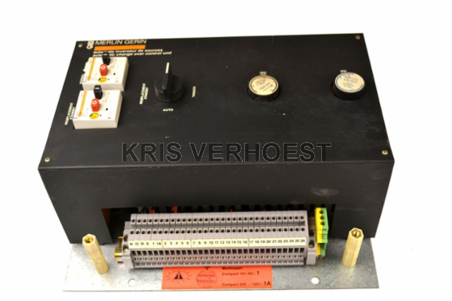 Merlin Gerin Automatic Change Over Control Unit (USED)