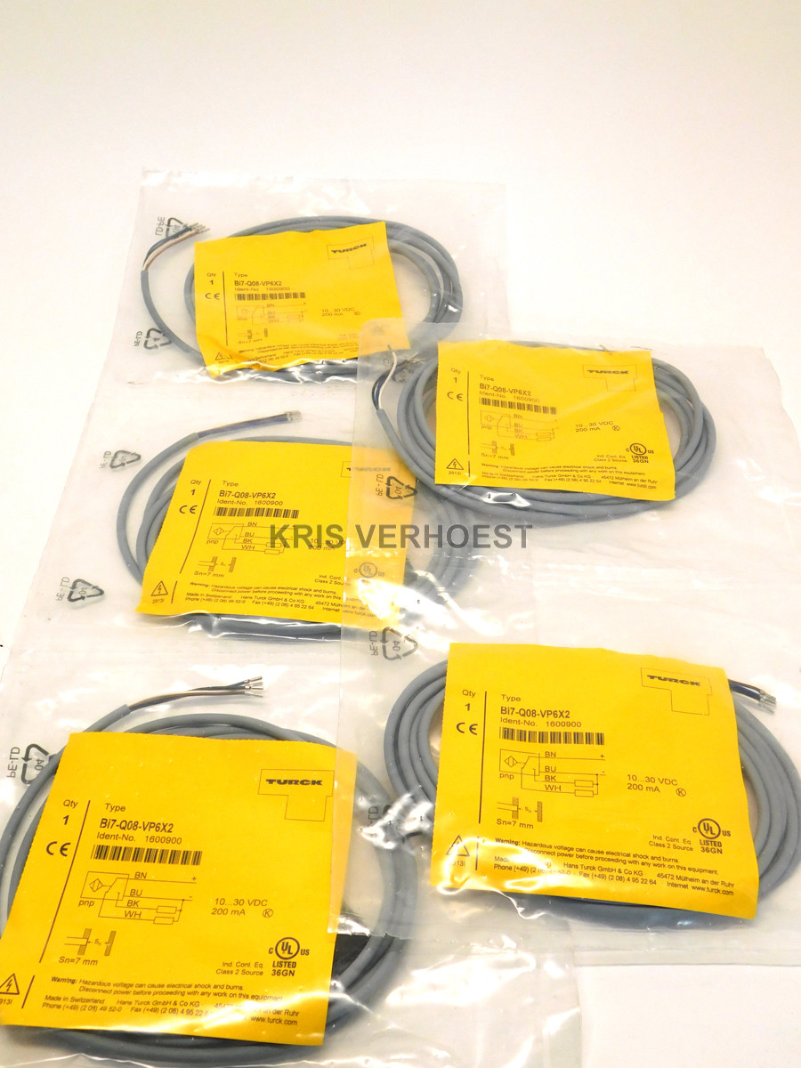 Turck 1600900 ( price/5pcs ) (USED)