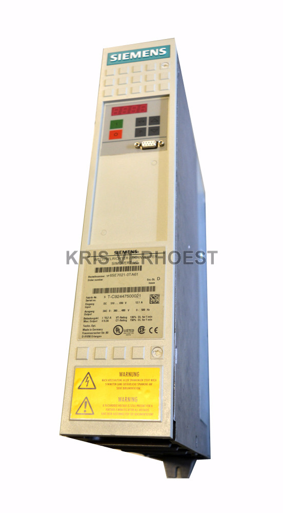 Siemens 6SE7021-0TA61 (NEW)