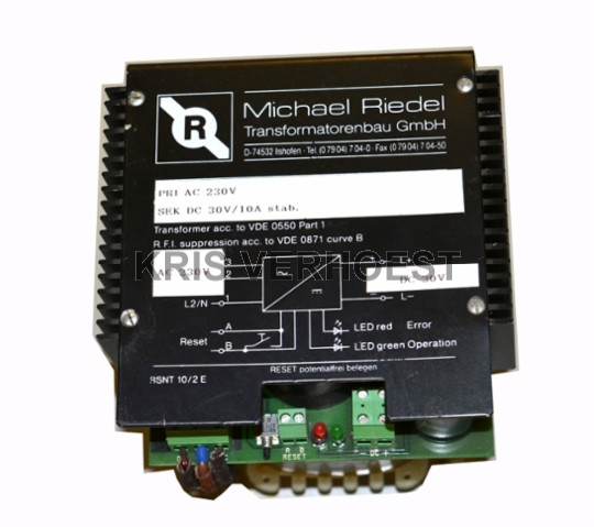 Michael Riedel RSNT10S (NEW)