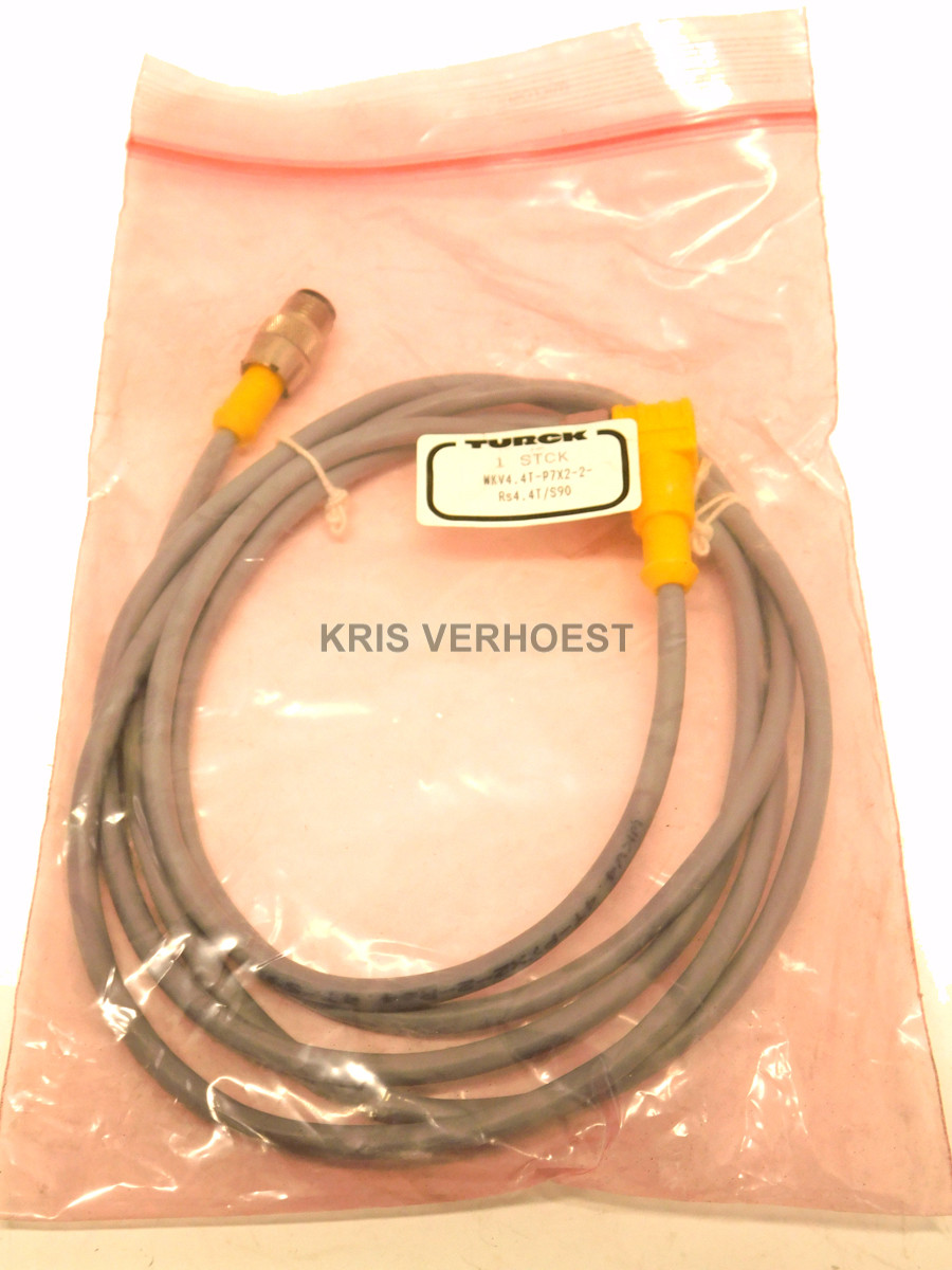 Turck WKV4.4T-P7X2-2-RS4.4T/S90 (NEW)