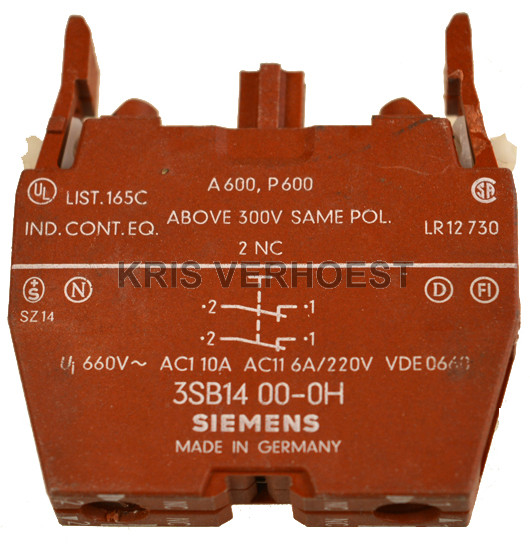 Siemens 3SB1400-0H (USED)