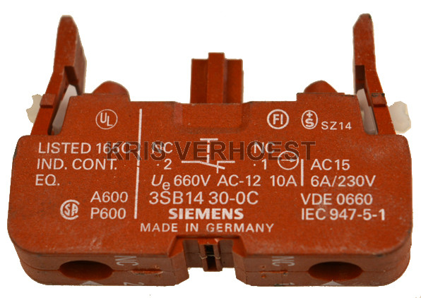 Siemens 3SB1430-0C (NEW)