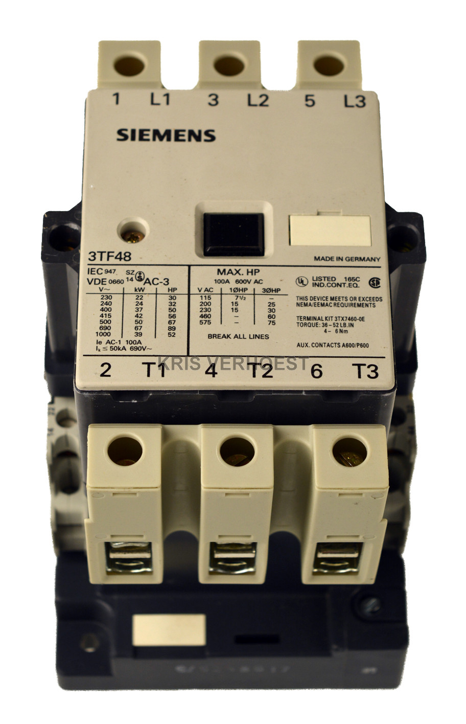 Siemens 3TF4822-0AM0 (NEW)