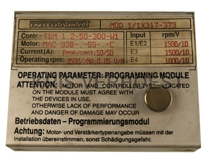 Indramat MOD1/1X317-373 (USED)