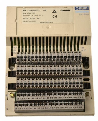 Num 0263900003 (USED)