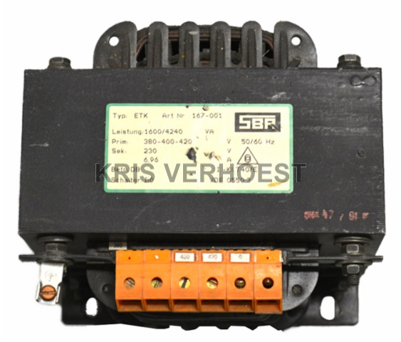 SBA 167-001 (NEW)