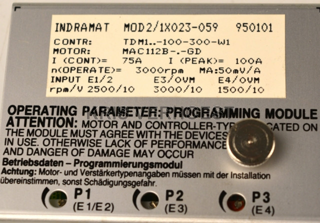 Indramat MOD2/1X023-059 (NEW)
