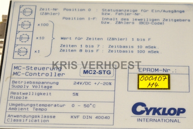 Cyklop MC2-STG (USED)