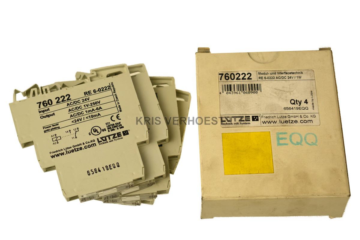 Lütze 760222 (price/4pcs) (NEW)