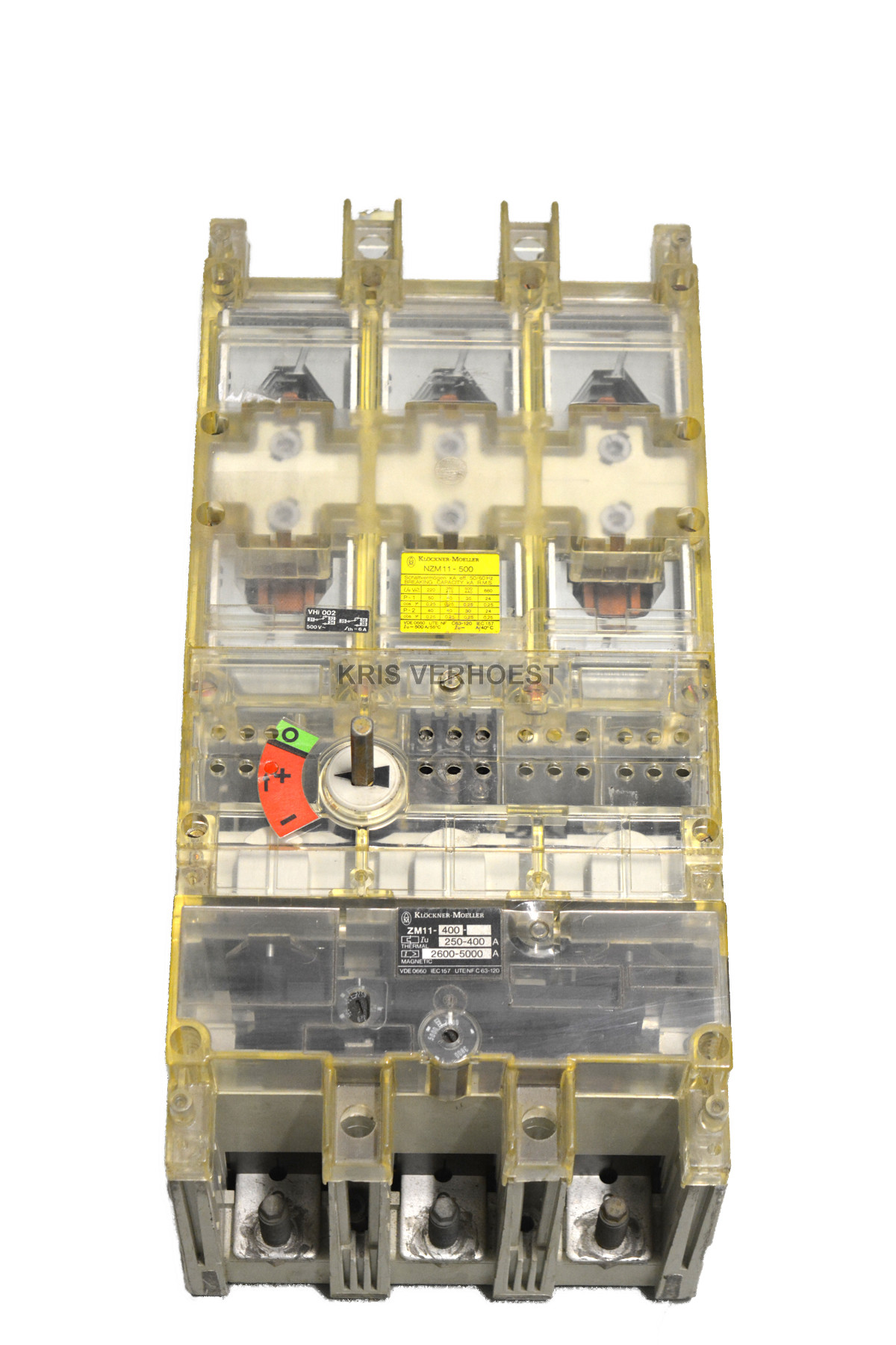 Klockner-Moeller NZM11-500/ZM11-400 (USED)