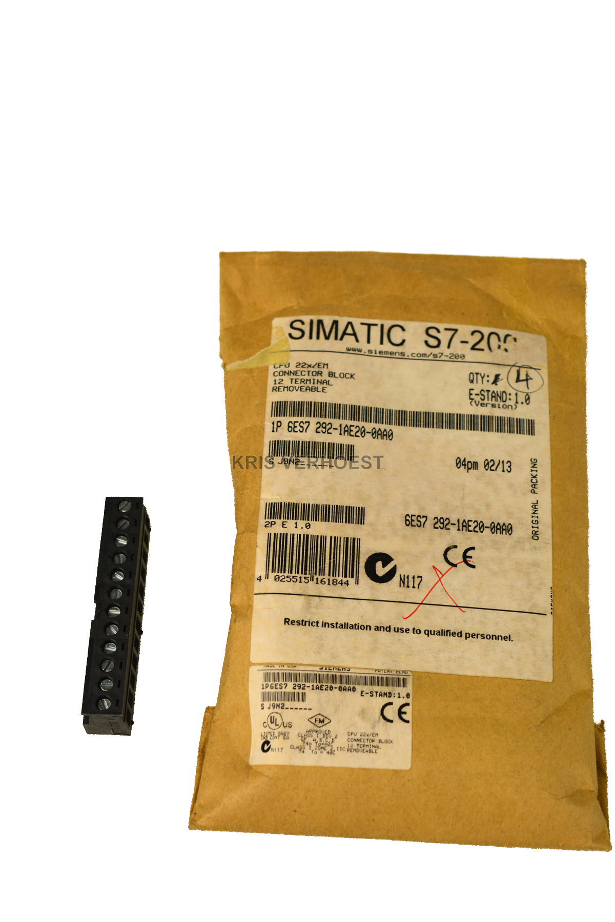 Siemens 6ES7292-1AE20-0AA0 (USED)
