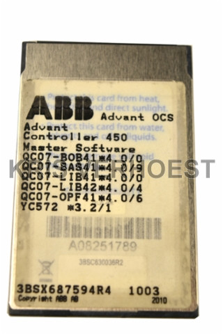 ABB 3BSX687594R4 (USED)