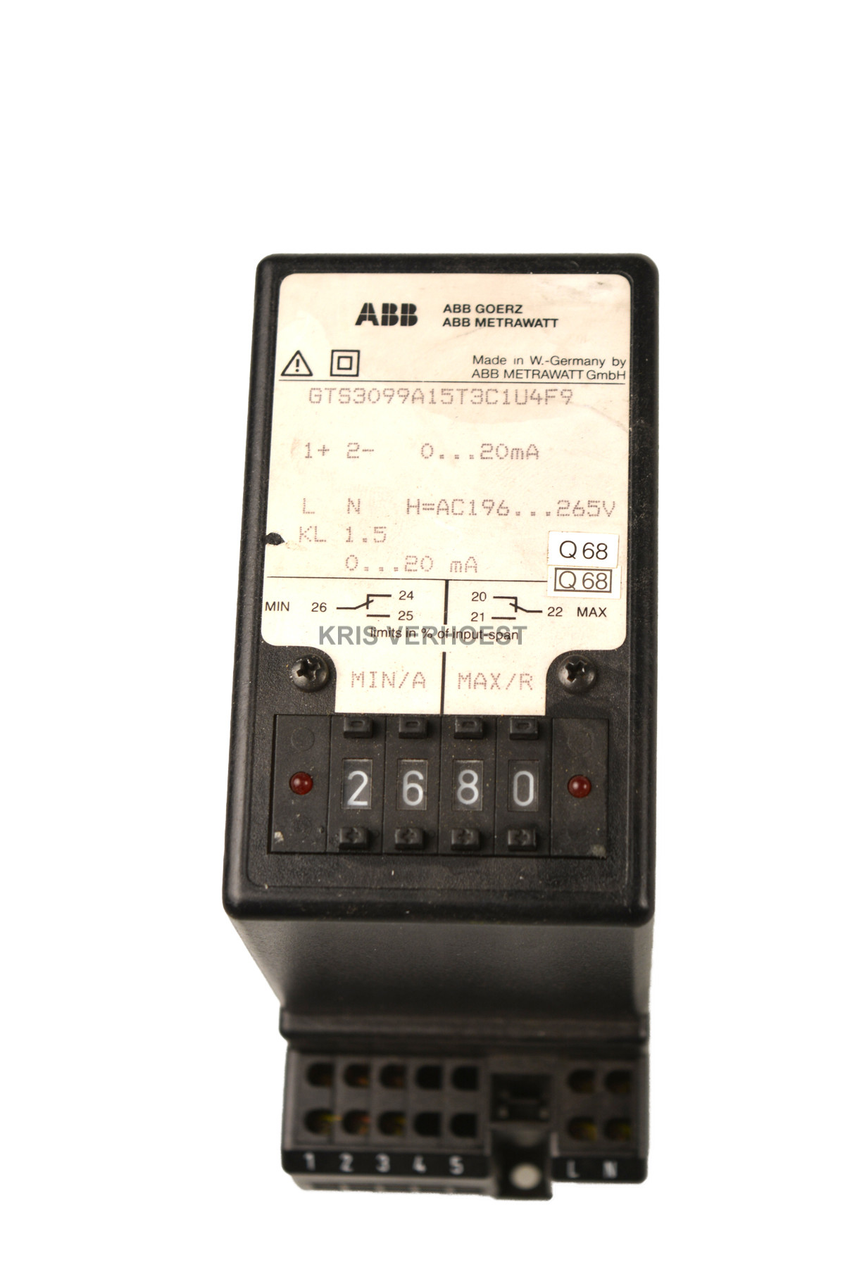 ABB GTS3099A15T3C1U4F9 (USED)