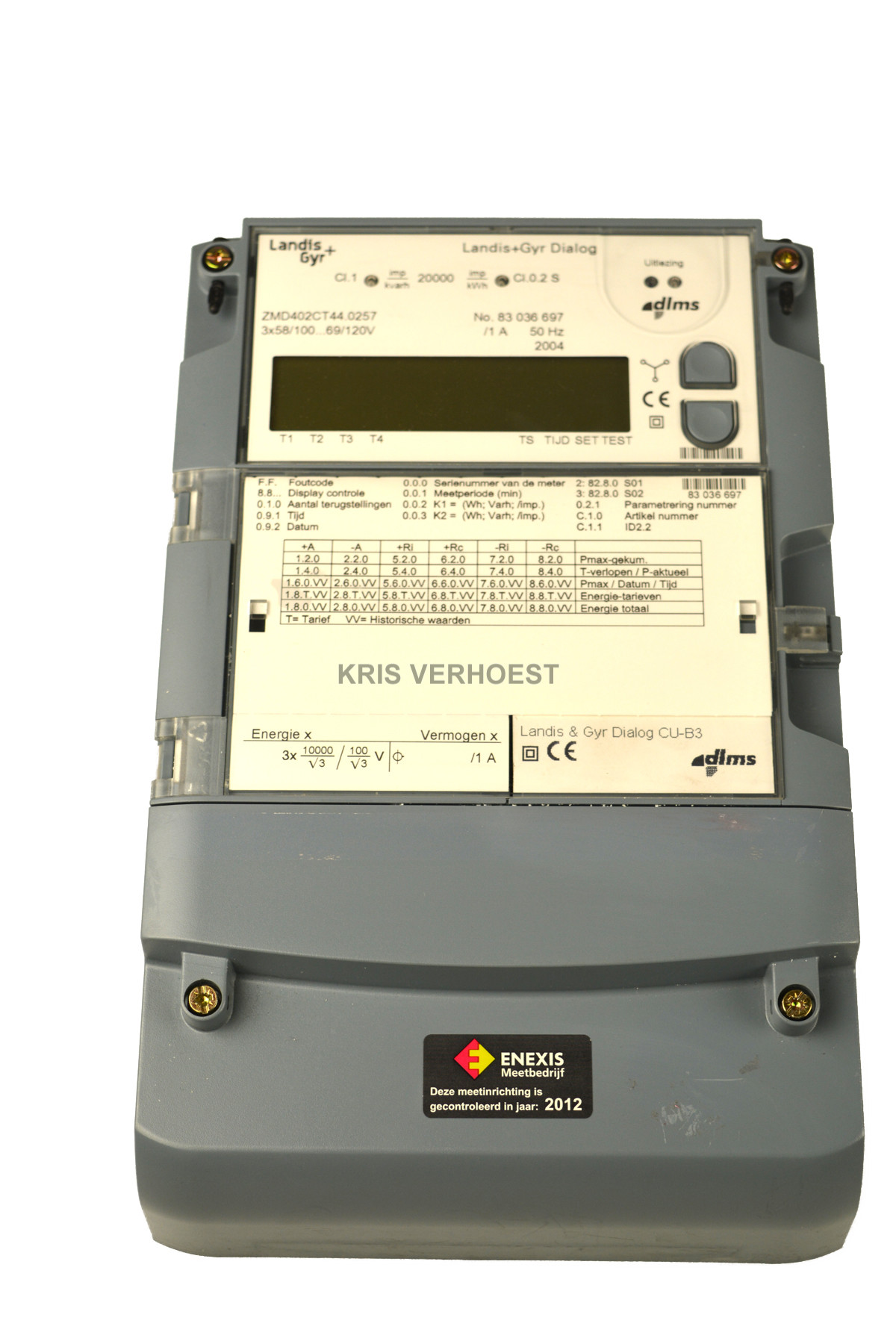 Landis & Gyr ZMD402CT44.0257 (NEW)