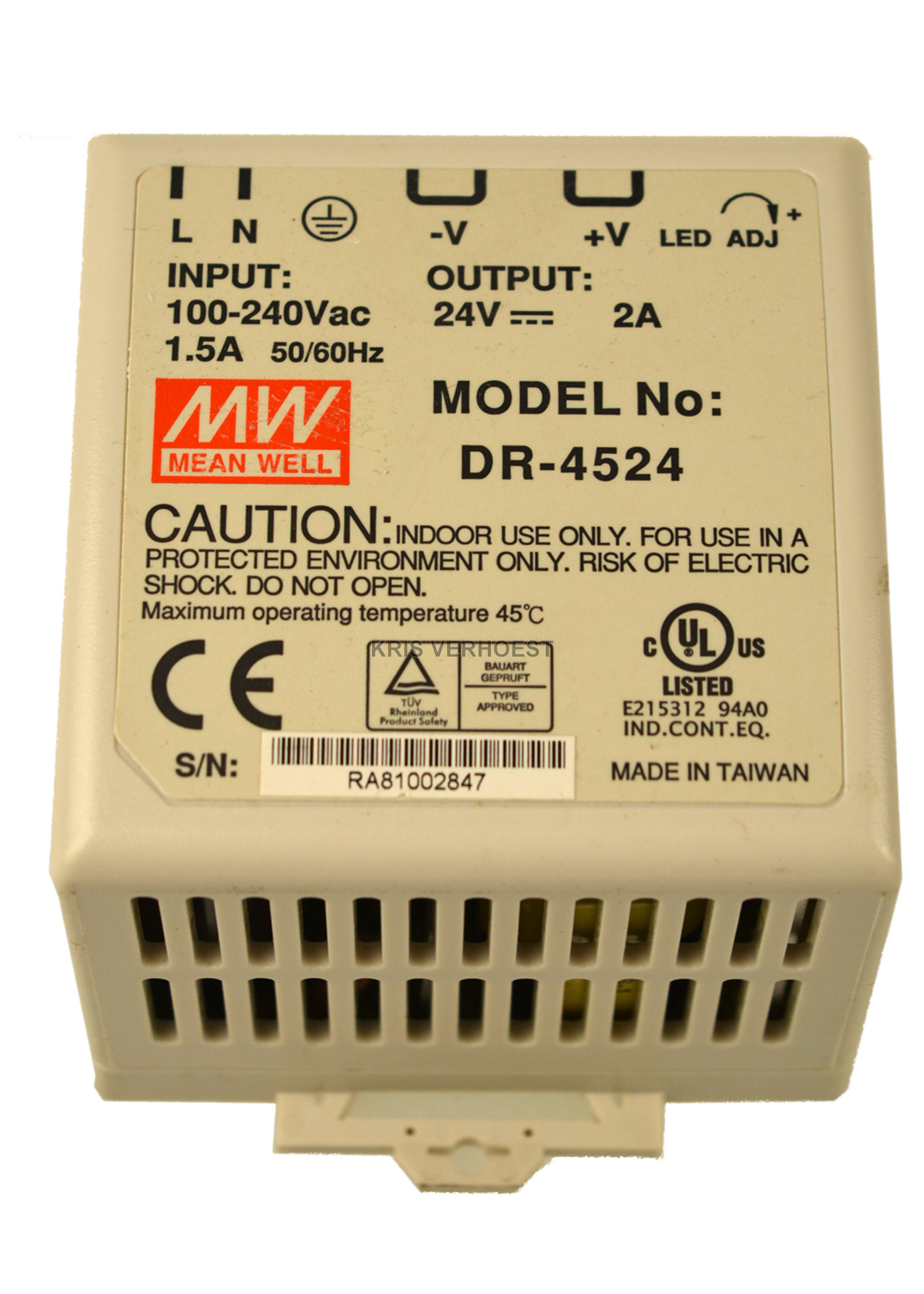 Mean Well DR-4524 (USED)