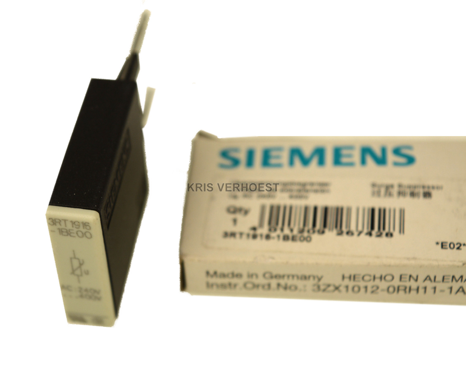 Siemens 3RT1916-1BE00 (USED)