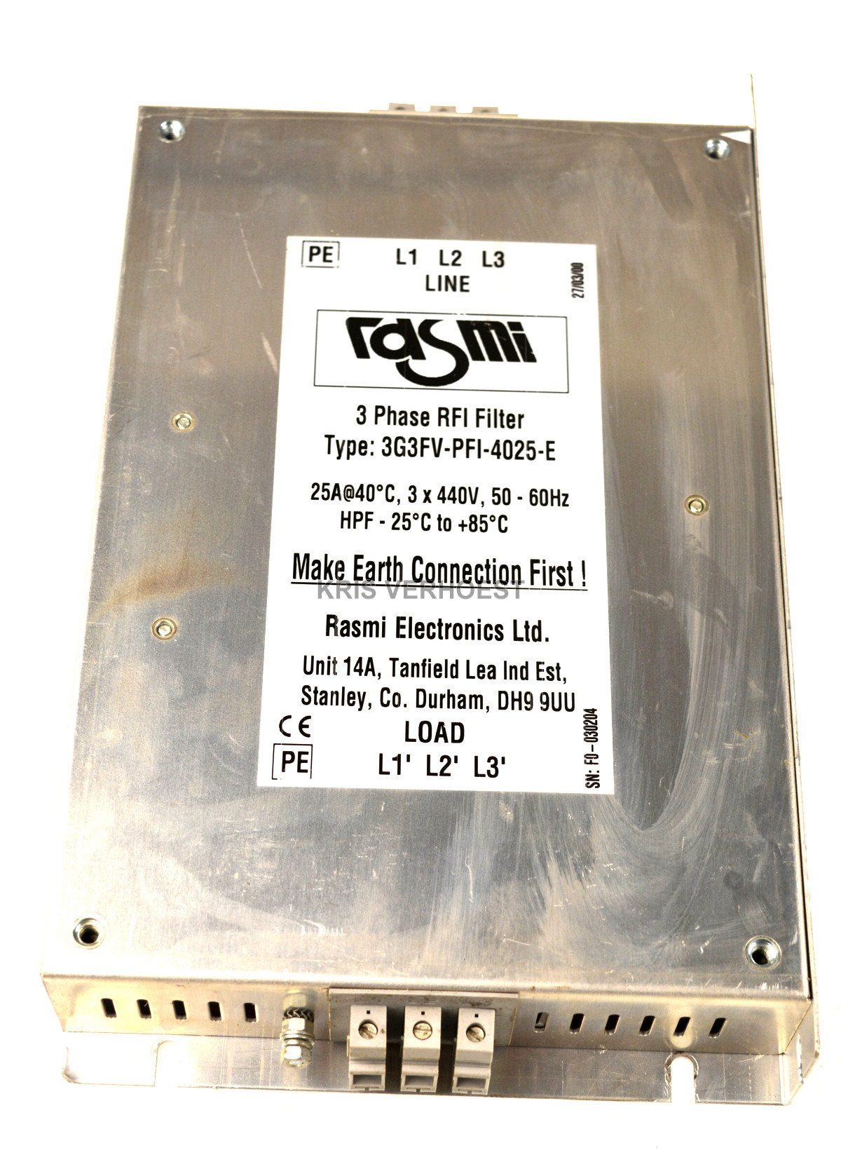 Rasmi Electronics 3G3FV-PFI-4025-E (NEW)