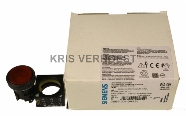 Siemens 3SB3001-0AA21 ( price/5pcs ) (NEW)