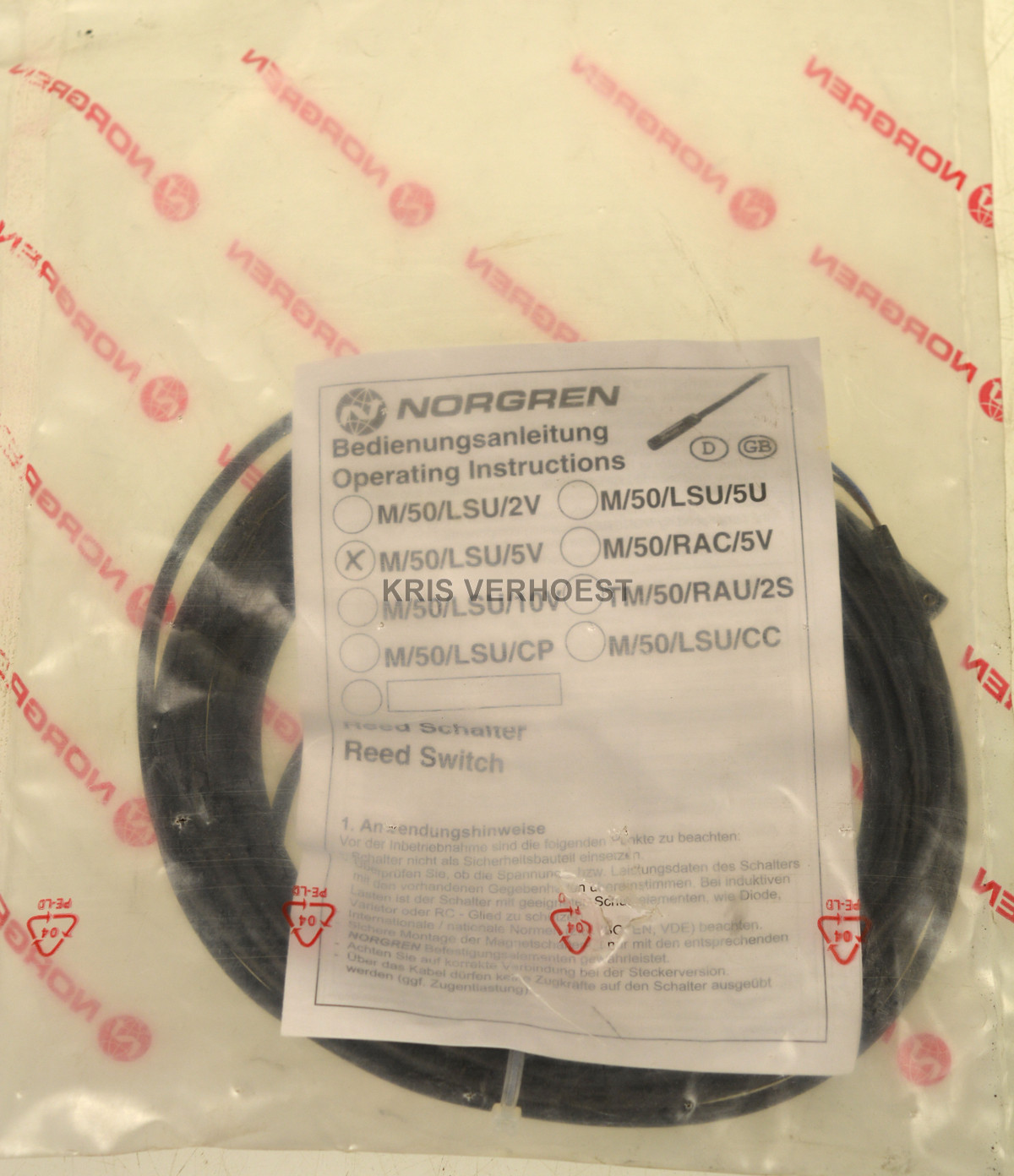 Norgren M/50/LSU/5V (NEW)
