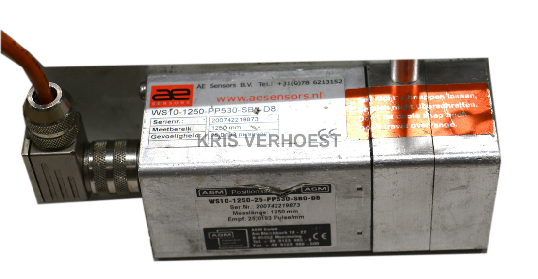 ASM WS10-1250-25-PP530-SB0-D8 (USED)