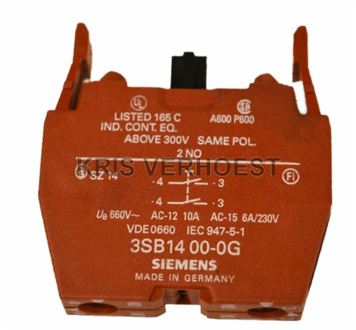 Siemens 3SB1400-0G (NEW)