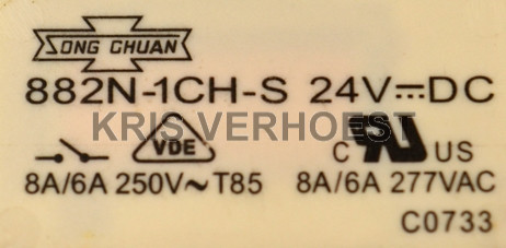 Song Chuan 882N-1CH-S24Vdc (USED)