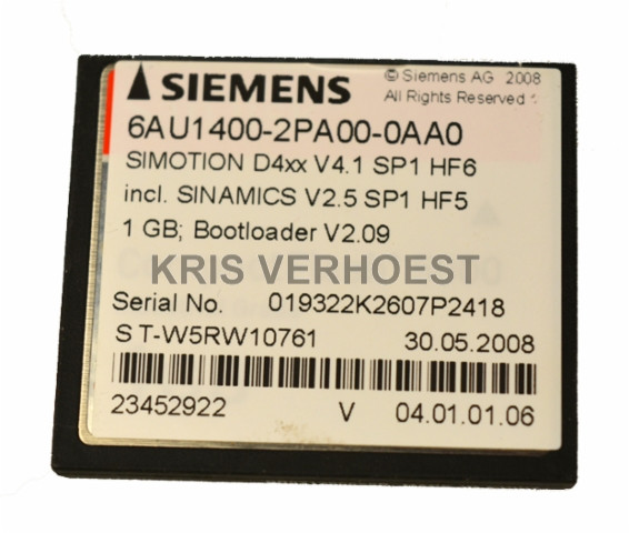 Siemens 6AU1400-2PA00-0AA0 (NEW)